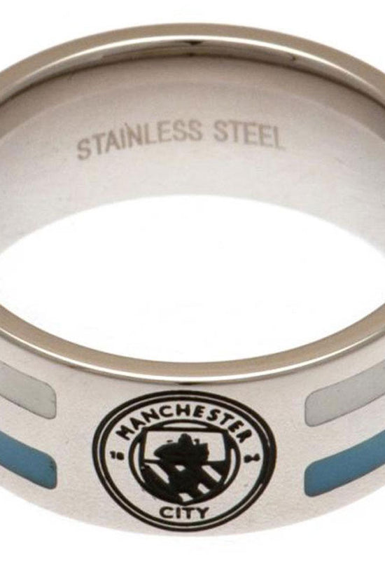 Manchester City FC Colour Stripe Ring Medium