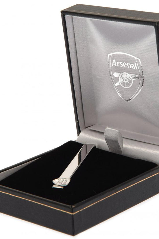 Arsenal FC Silver Plated Tie Slide