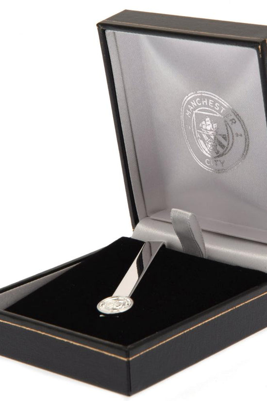 Manchester City FC Silver Plated Tie Slide