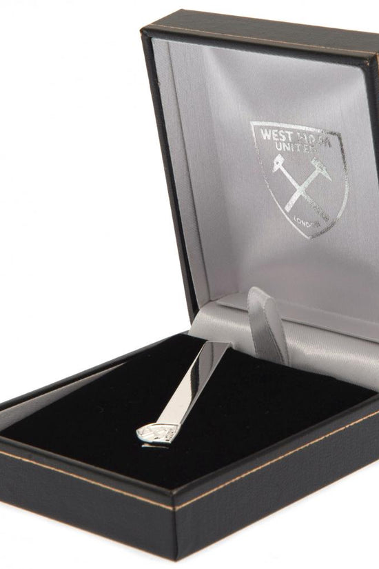 West Ham United FC Silver Plated Tie Slide