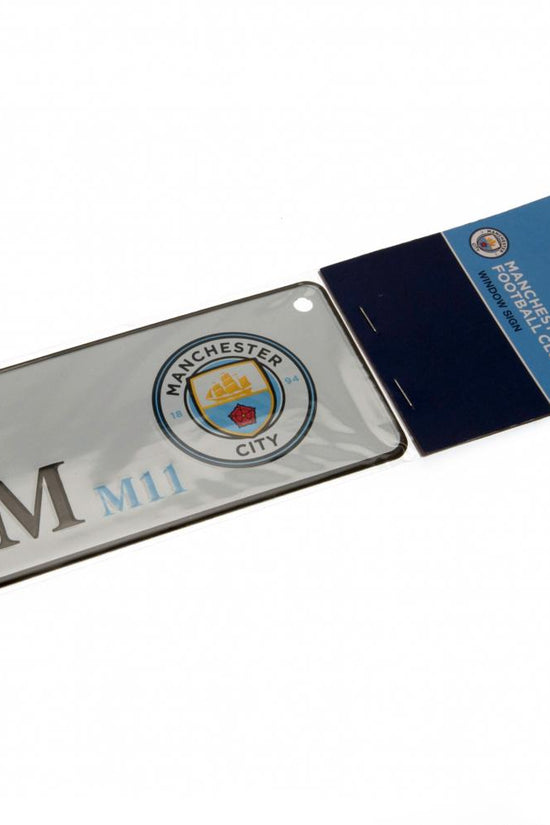 Manchester City FC Window Sign