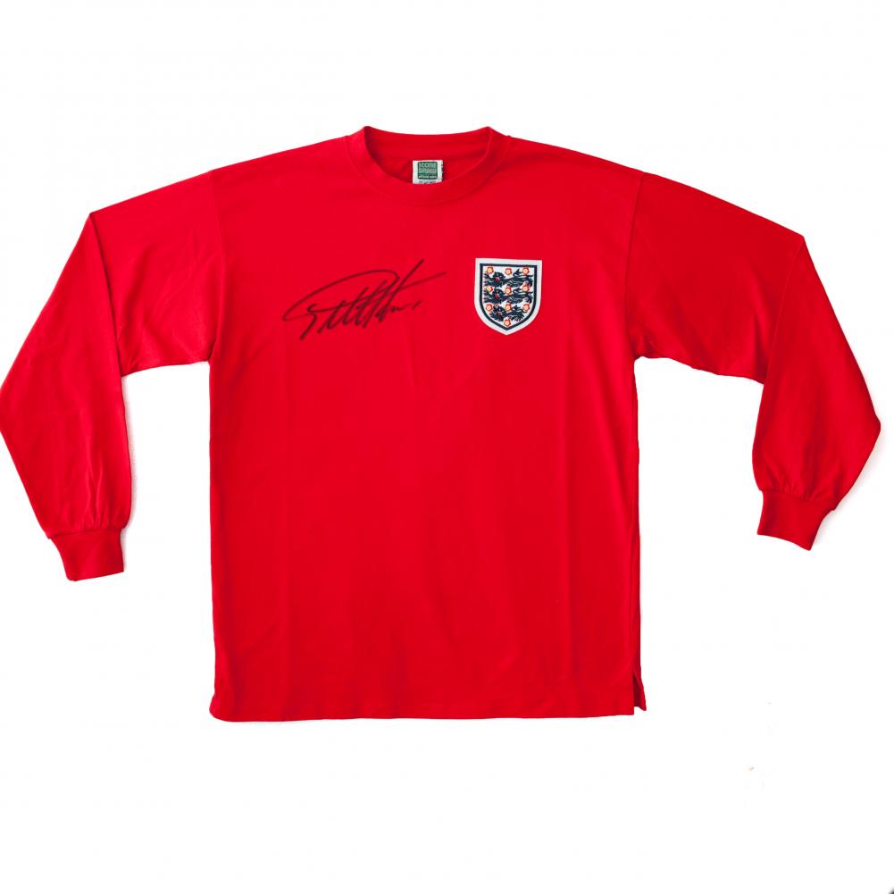 125494 England FA Sir Geoff Hurst Signed Shirt 2