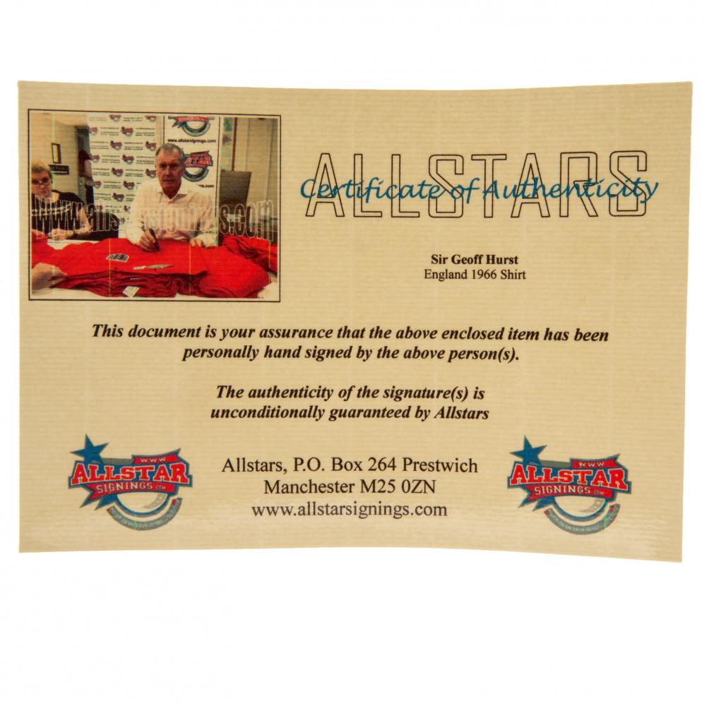 125494 England FA Sir Geoff Hurst Signed Shirt 3