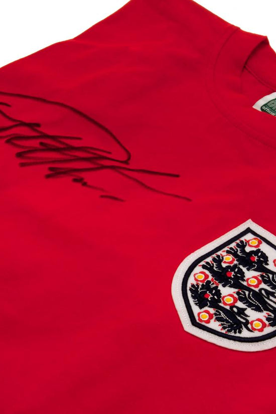 125494 England FA Sir Geoff Hurst Signed Shirt