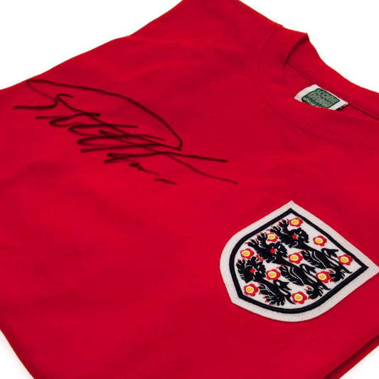 125494 England FA Sir Geoff Hurst Signed Shirt