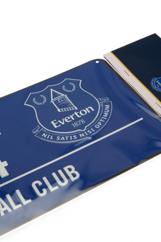 Everton FC Colour Street Sign