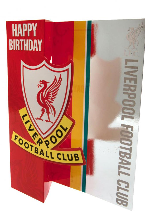 127322 Liverpool FC Birthday Card 1
