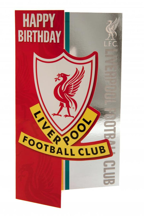 127322 Liverpool FC Birthday Card 3