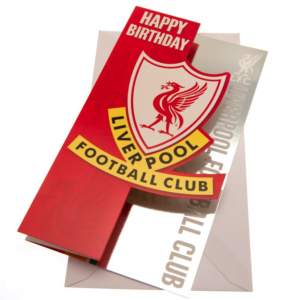 127322 Liverpool FC Birthday Card