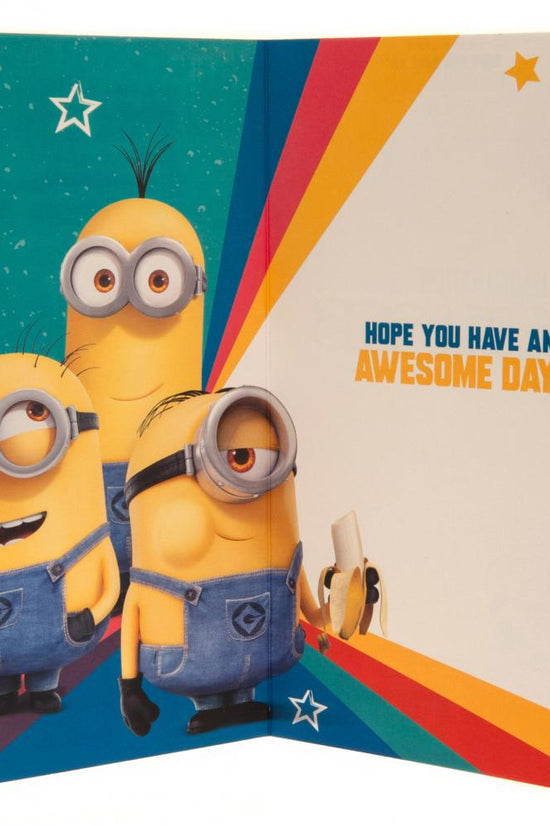 131206 Despicable Me 3 Minion Birthday Card Brother 2