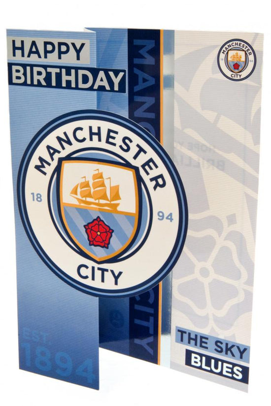 131207 Manchester City FC Birthday Card 1