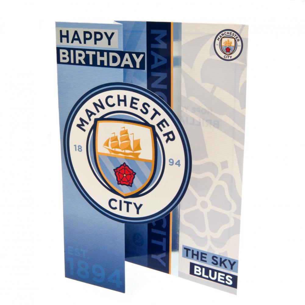 131207 Manchester City FC Birthday Card 1