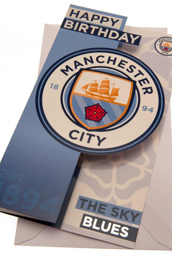 131207 Manchester City FC Birthday Card