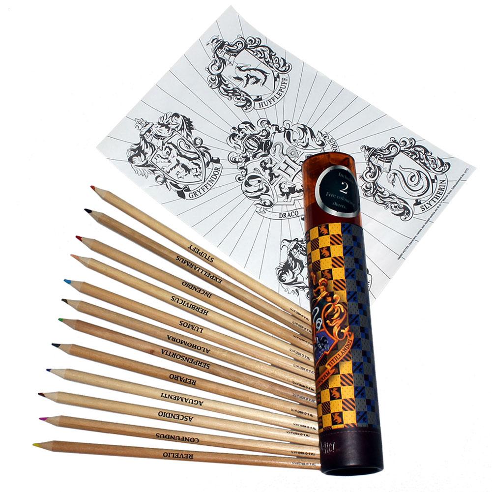 131991 Harry Potter Colouring Pencil Tube