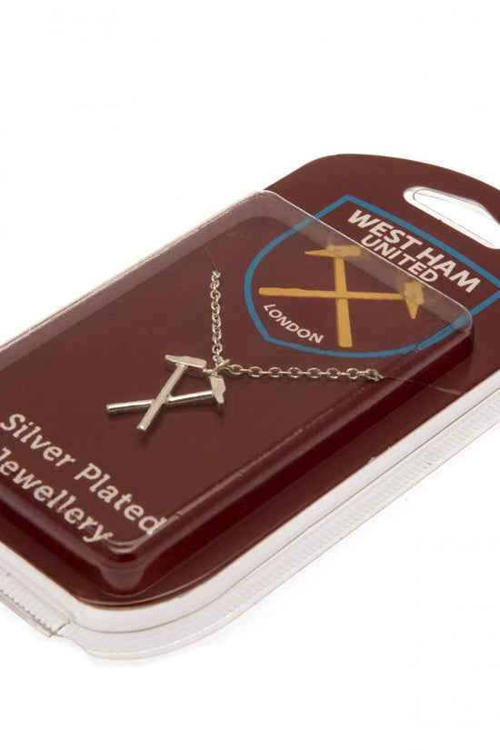 132103 West Ham United FC Silver Plated Pendant Chain HM 2