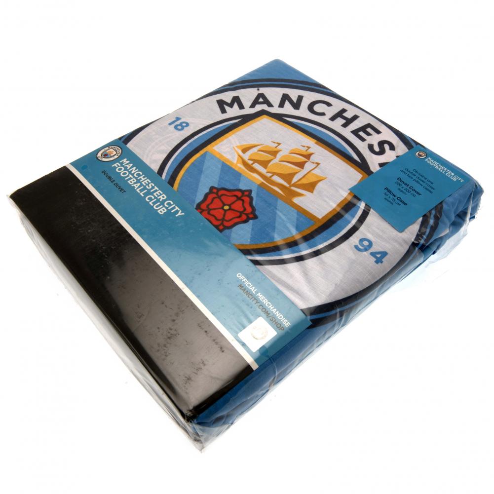 133404 Manchester City FC Double Duvet Set PL 2
