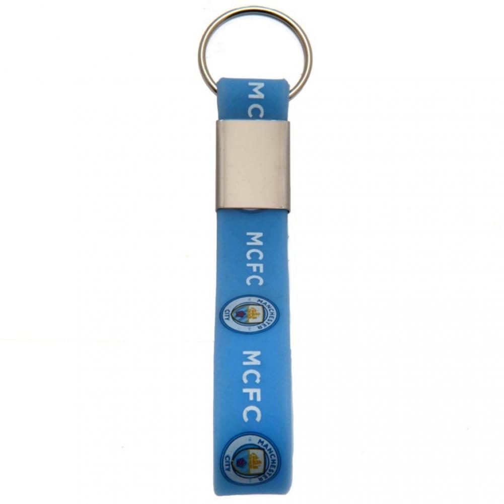 133561 Manchester City FC Silicone Keyring 1