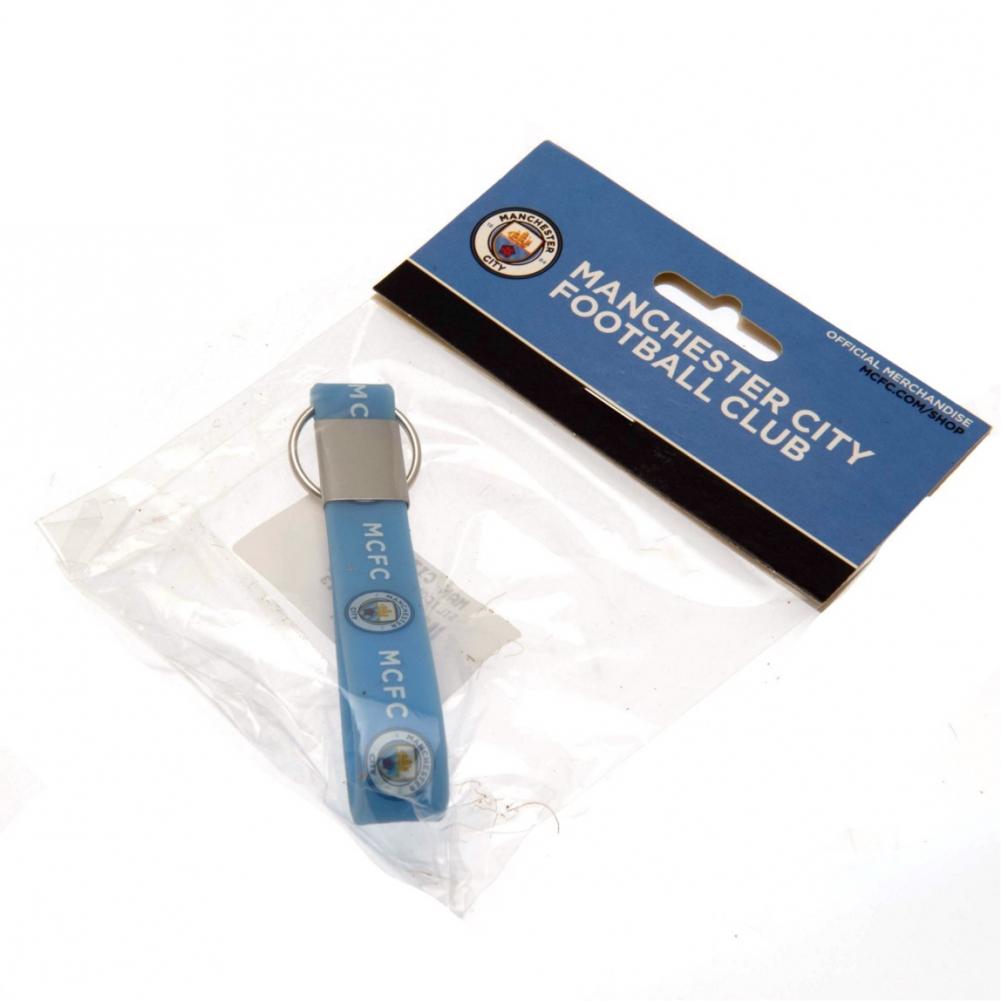 133561 Manchester City FC Silicone Keyring 2