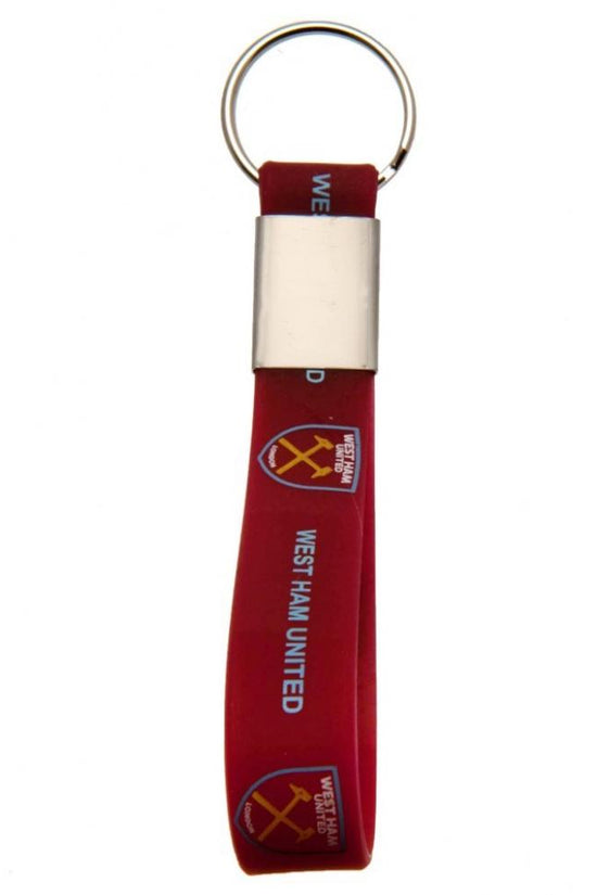 133562 West Ham United FC Silicone Keyring 1