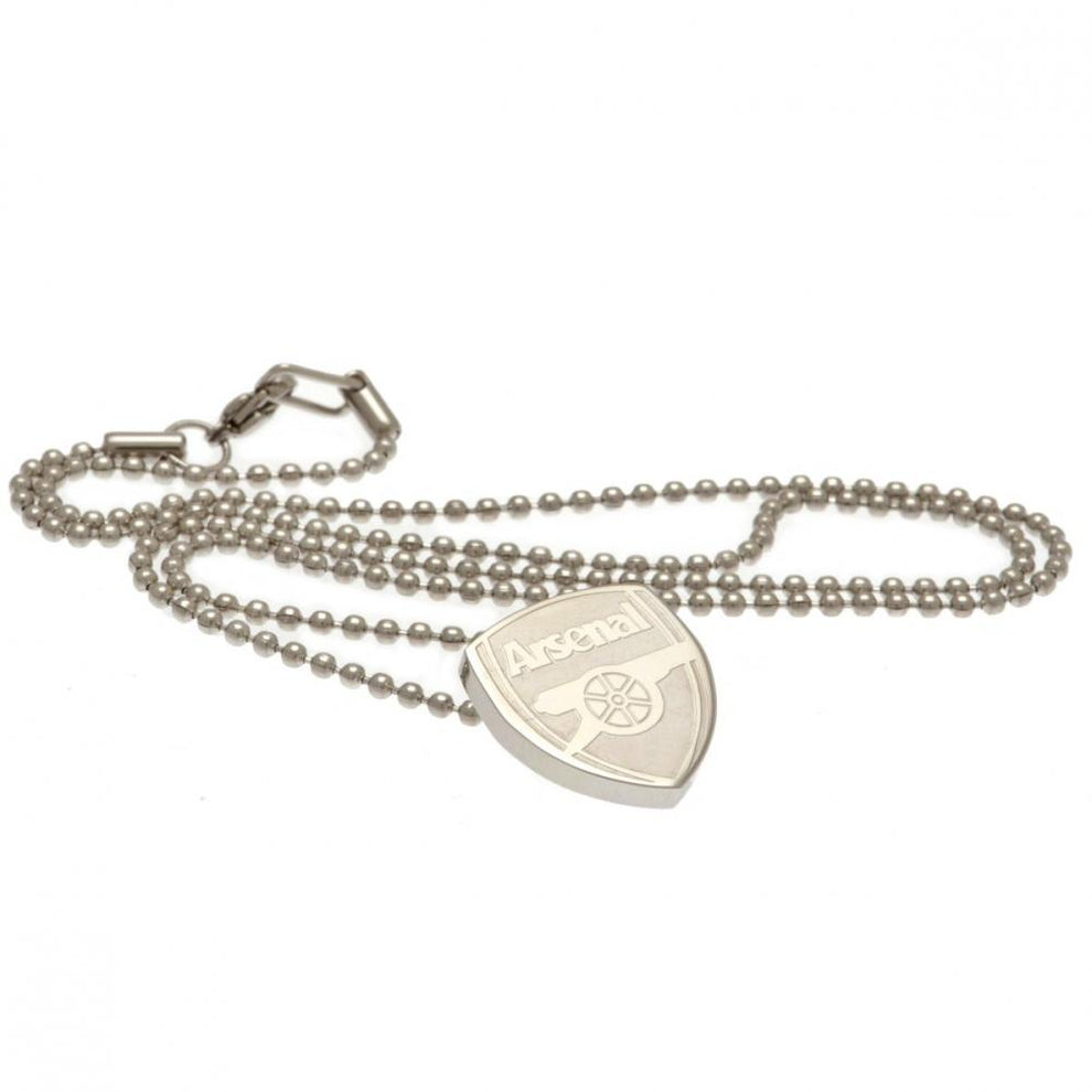Arsenal FC Stainless Steel Pendant & Chain – Cazna Sports
