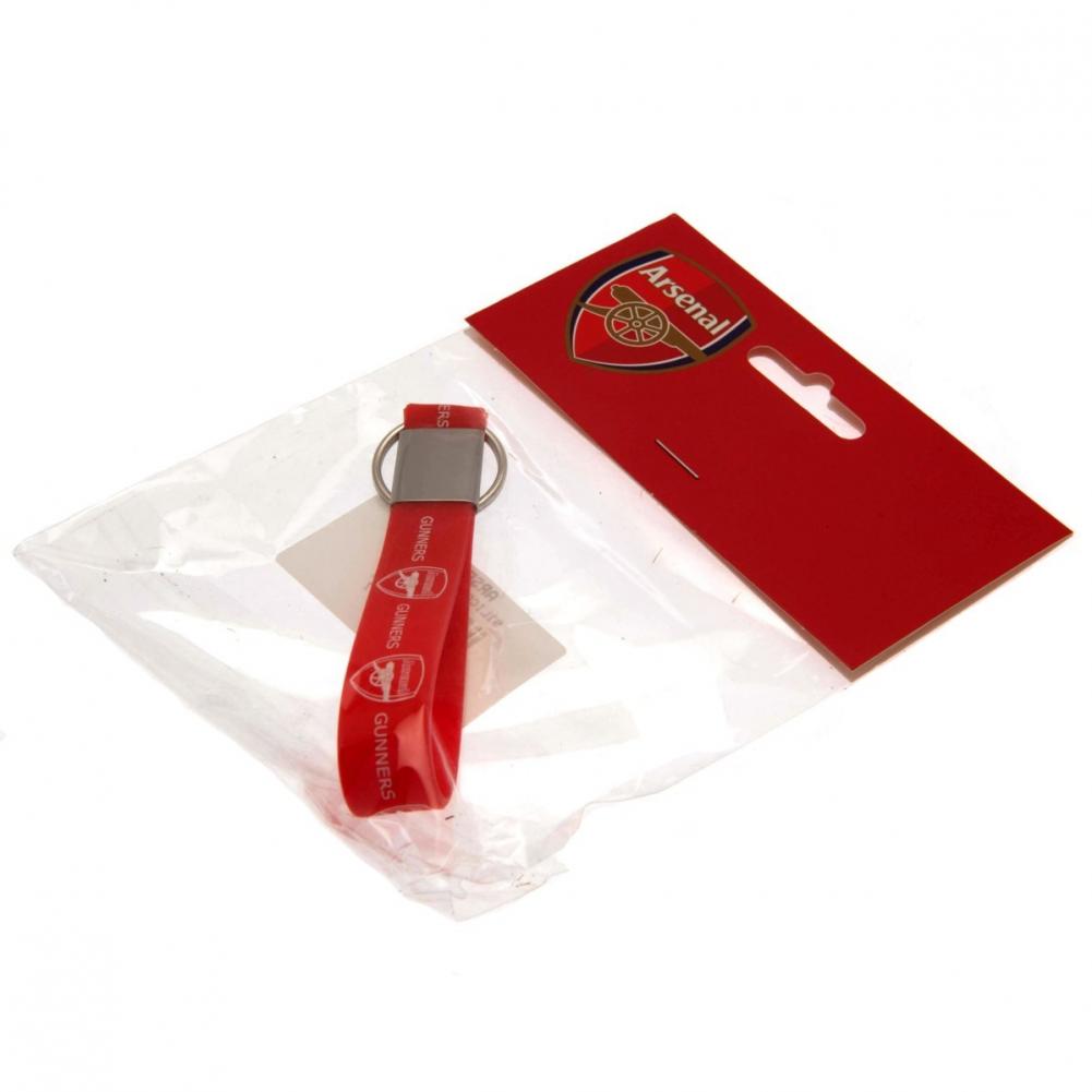 135792 Arsenal FC Silicone Keyring 2