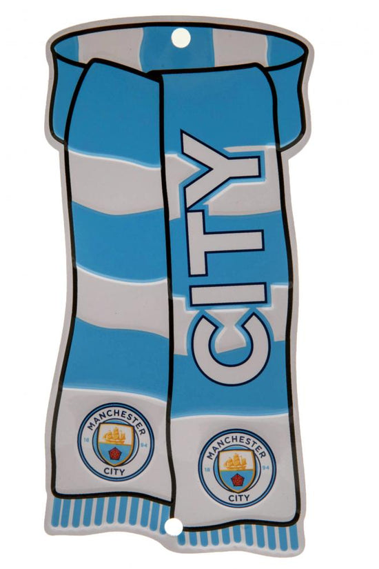 Manchester City FC Show Your Colours Window Sign
