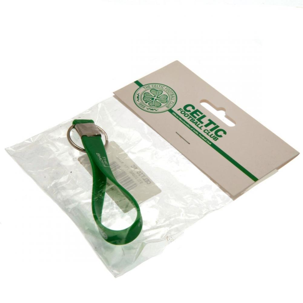 136886 Celtic FC Silicone Keyring 2