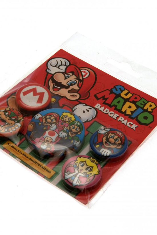 140509 Super Mario Button Badge Set 2