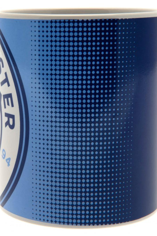 Manchester City FC Halftone Mug