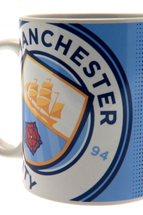 Manchester City FC Halftone Mug