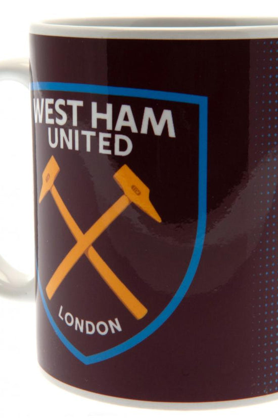 West Ham United FC Halftone Mug