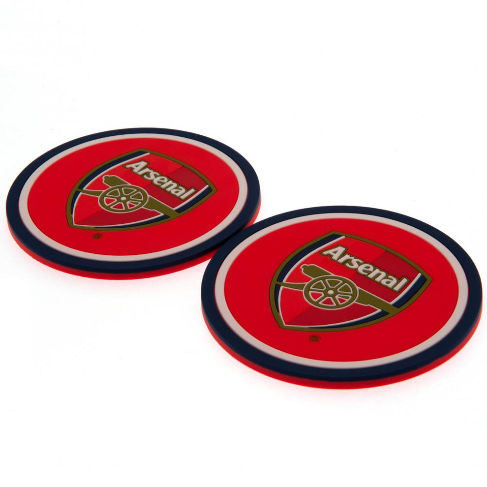 Arsenal FC 2pk Coaster Set – Cazna Sports