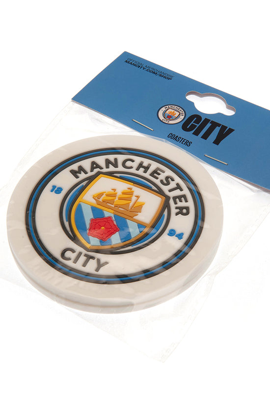 Manchester City FC 2pk Coaster Set