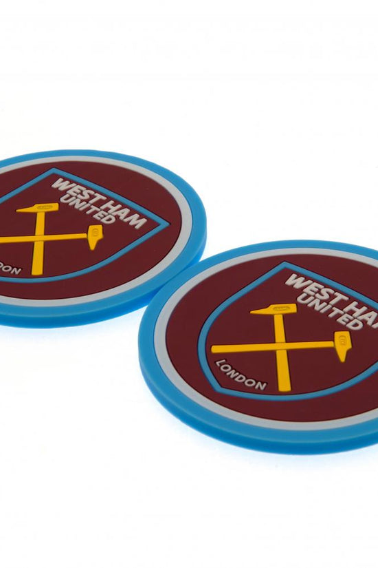 West Ham United FC 2pk Coaster Set