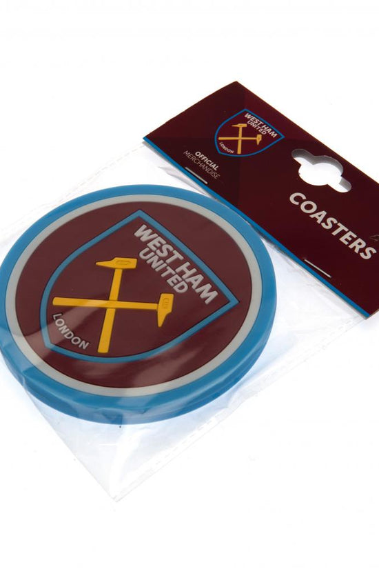 West Ham United FC 2pk Coaster Set