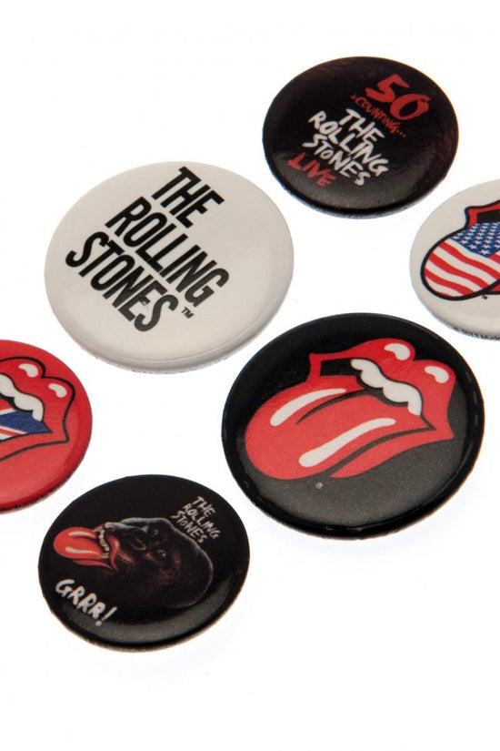 142613 The Rolling Stones Button Badge Set 1