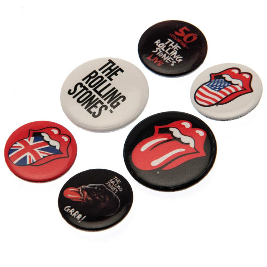 142613 The Rolling Stones Button Badge Set 1