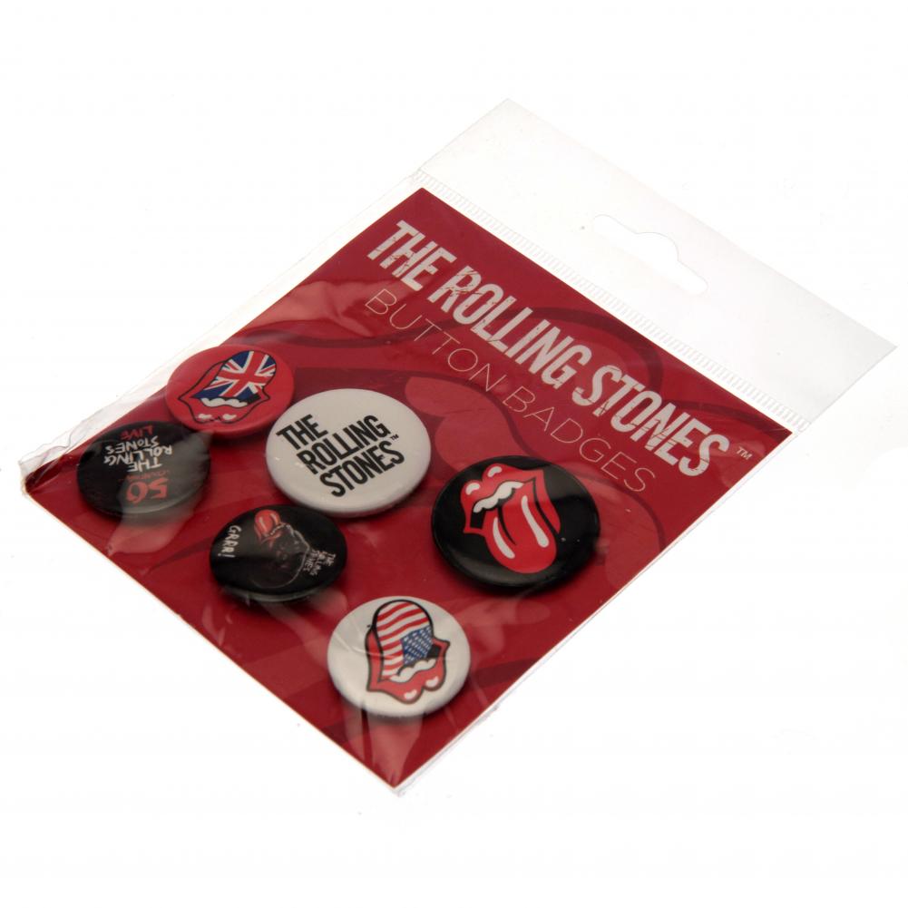 142613 The Rolling Stones Button Badge Set 2