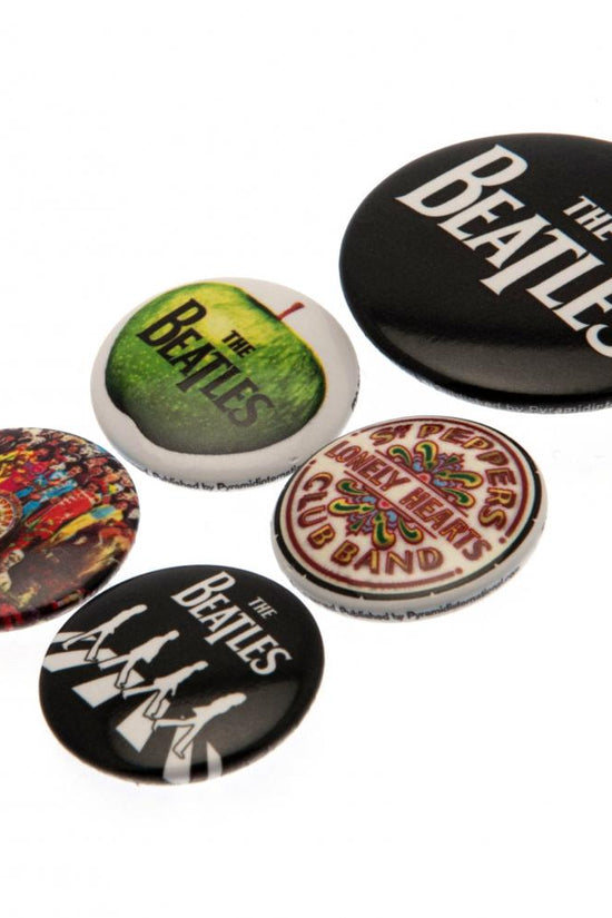 142679 The Beatles Button Badge Set WT 1