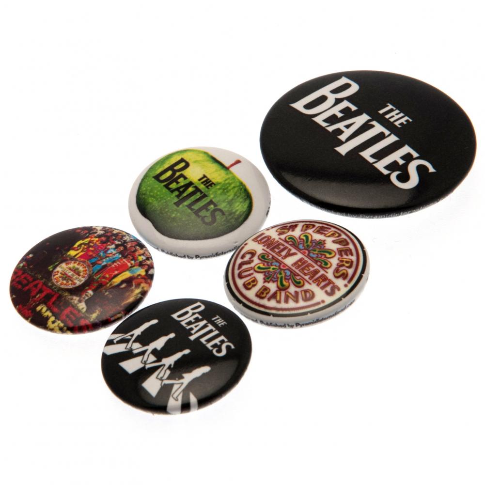 142679 The Beatles Button Badge Set WT 1