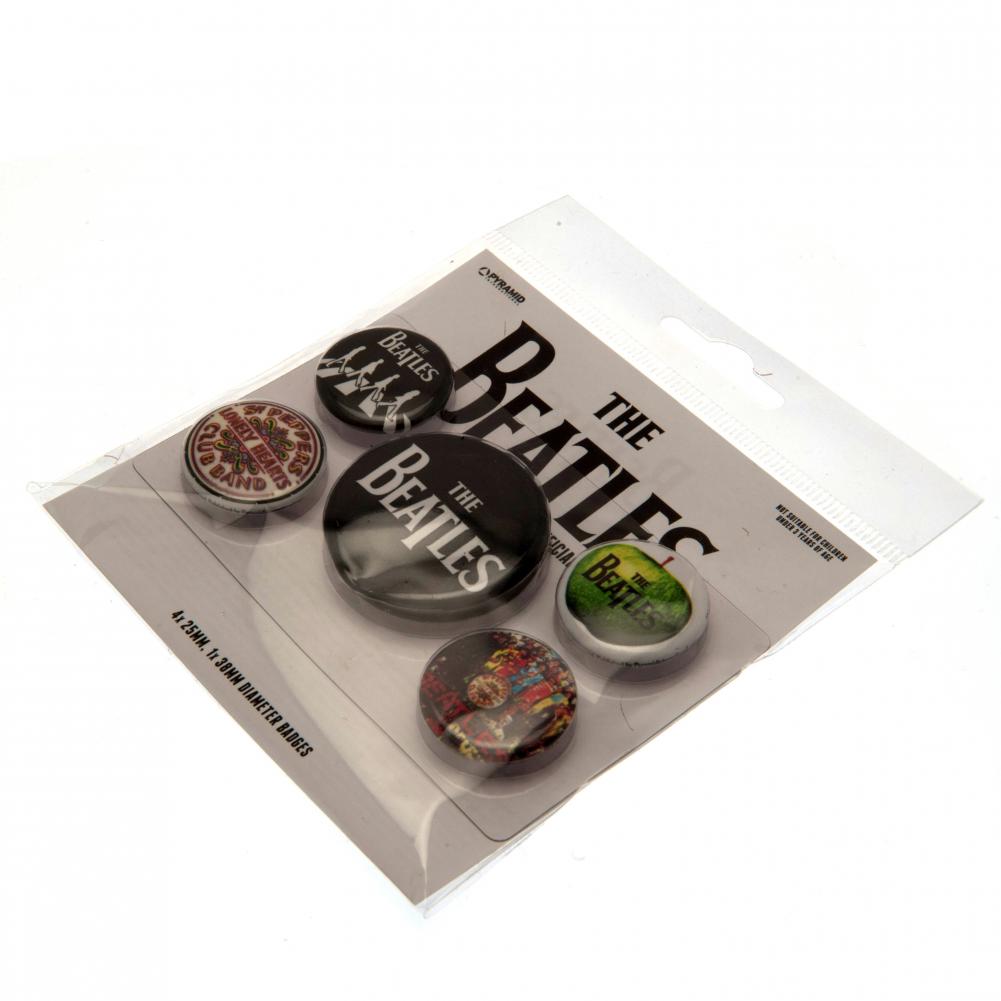 142679 The Beatles Button Badge Set WT 2