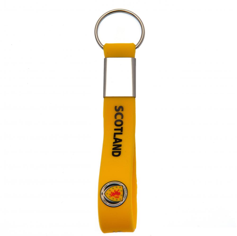 147531 Scottish FA Silicone Keyring 1