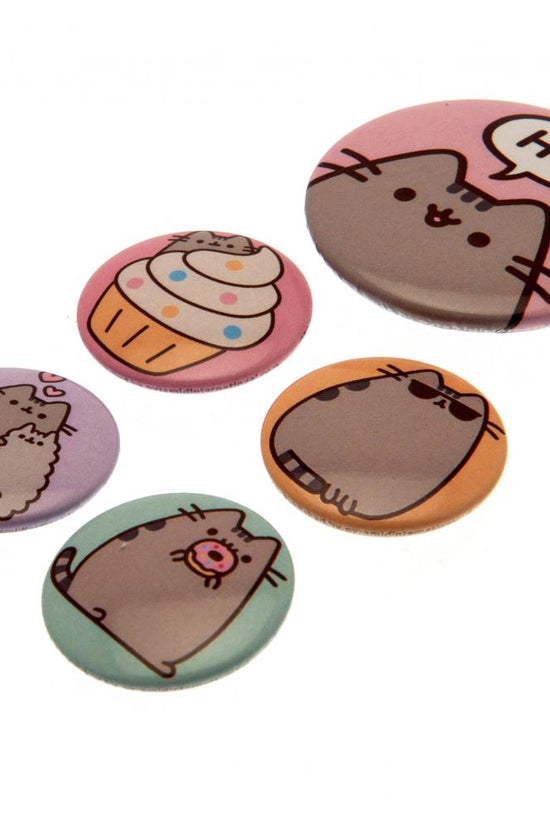 147765 Pusheen Button Badge Set 1