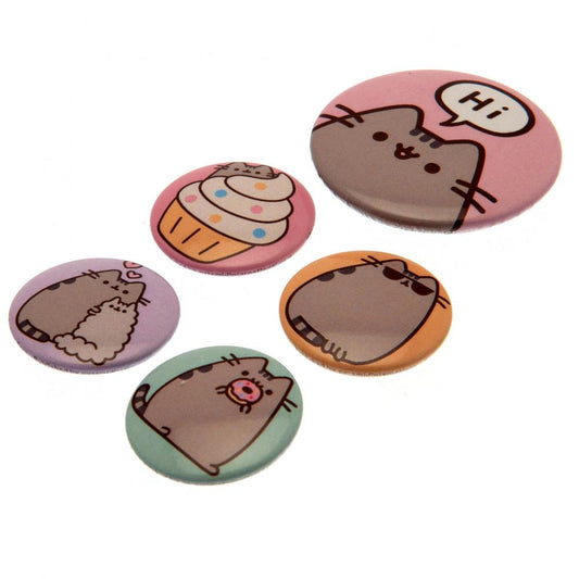 147765 Pusheen Button Badge Set 1