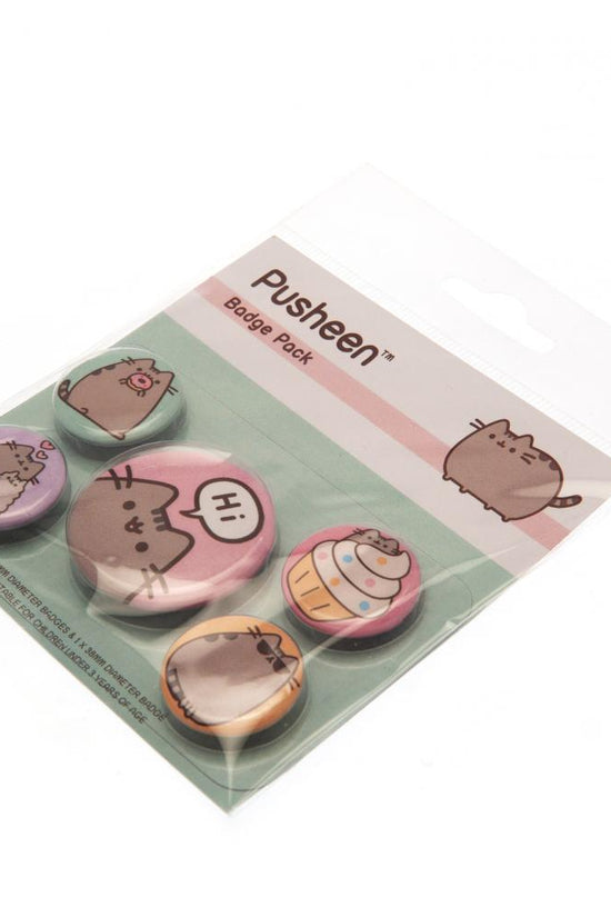 147765 Pusheen Button Badge Set 2