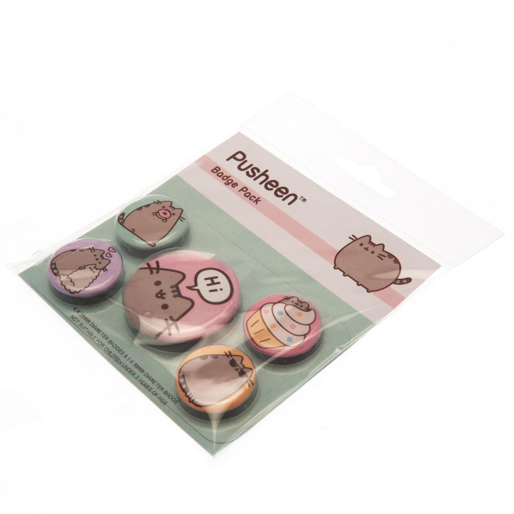 147765 Pusheen Button Badge Set 2
