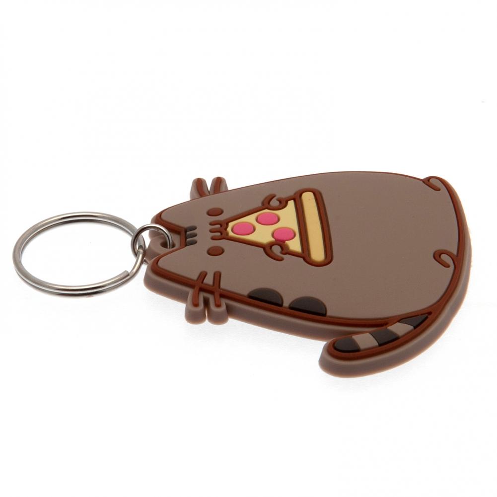 148072 Pusheen PVC Keyring Pizza 1