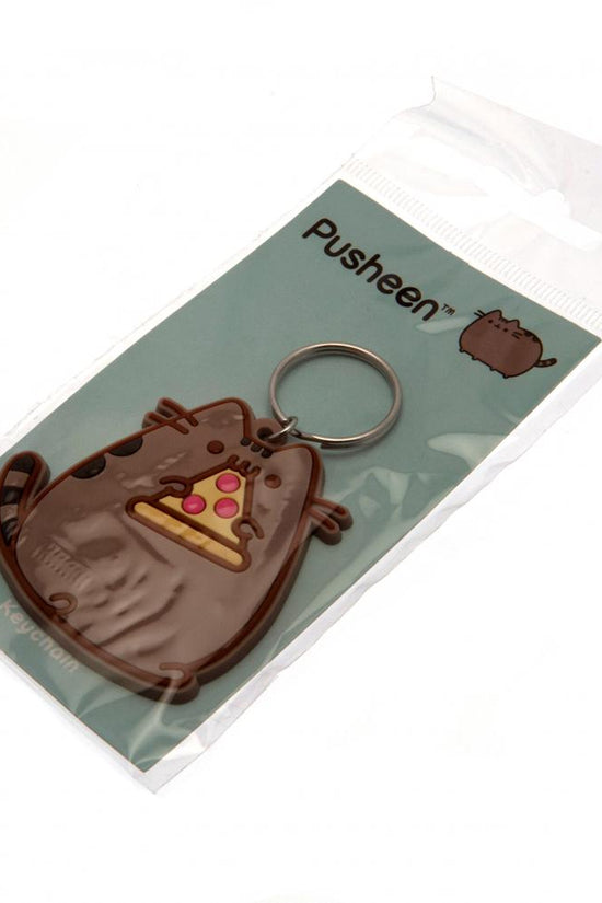 148072 Pusheen PVC Keyring Pizza 2