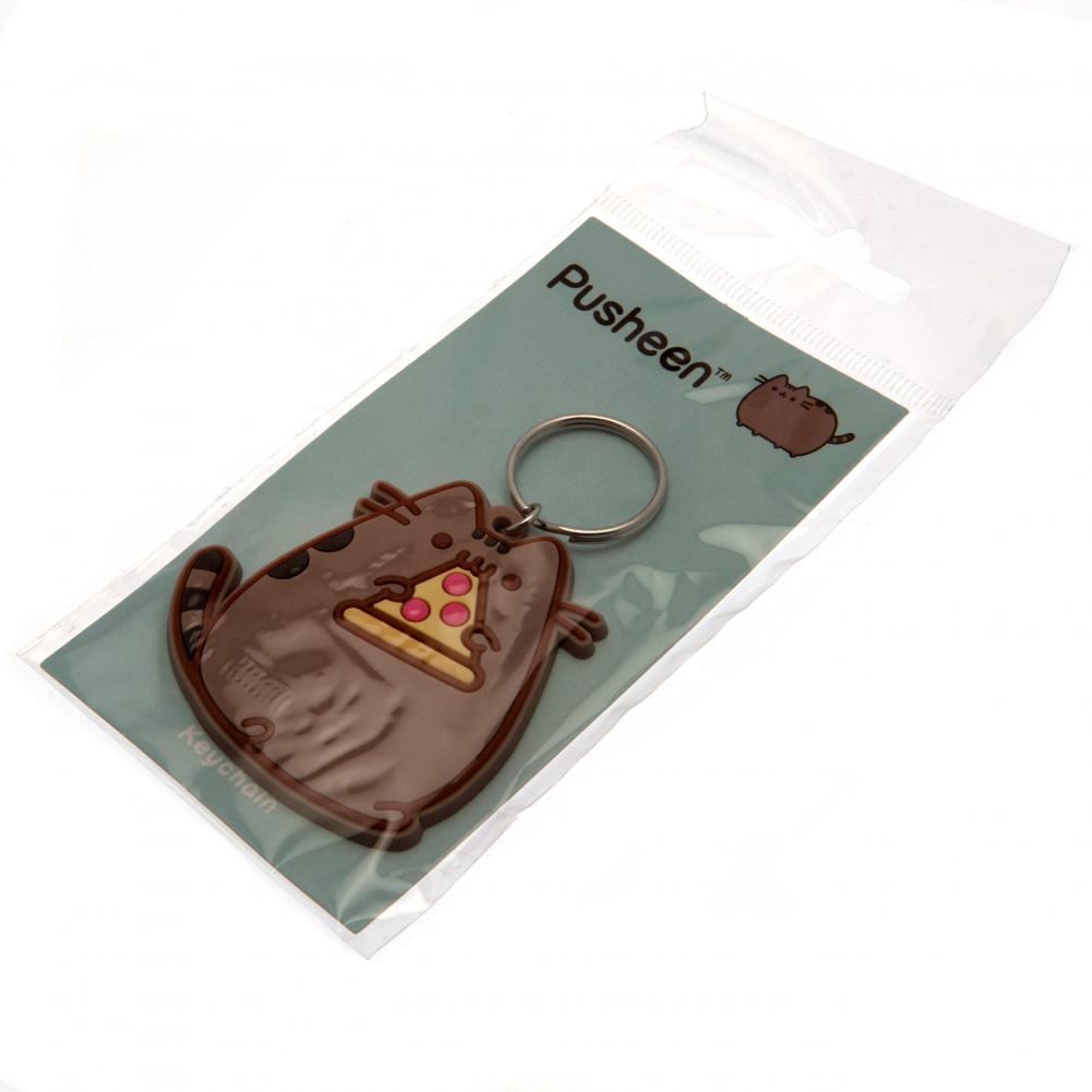 148072 Pusheen PVC Keyring Pizza 2