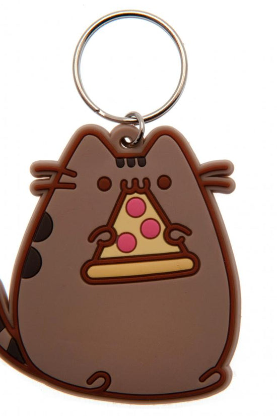 148072 Pusheen PVC Keyring Pizza